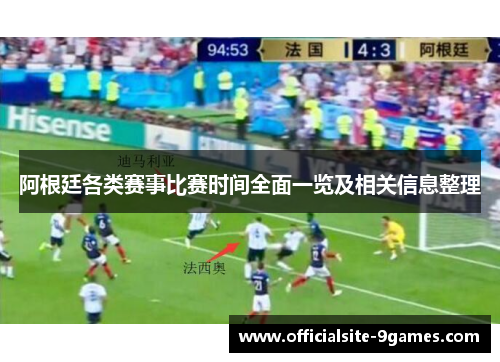 阿根廷各类赛事比赛时间全面一览及相关信息整理